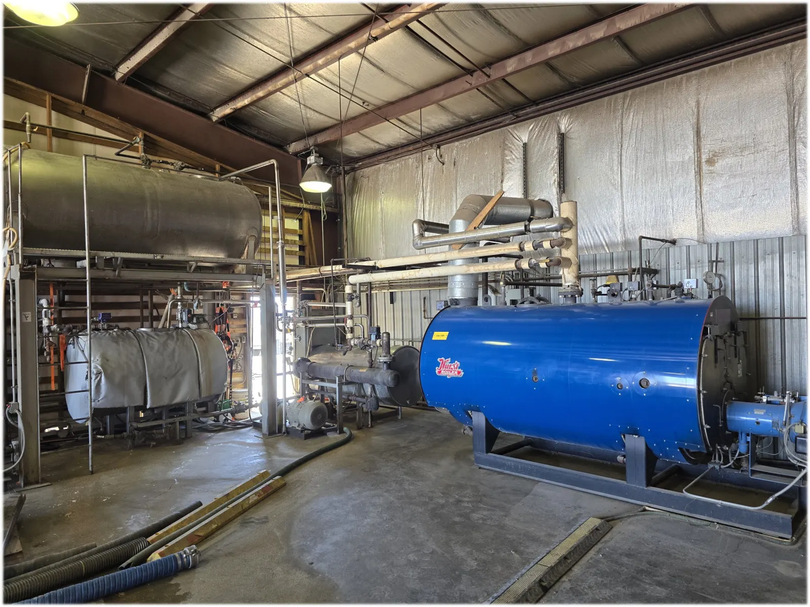 Kosher-certified food-grade tank wash equipment