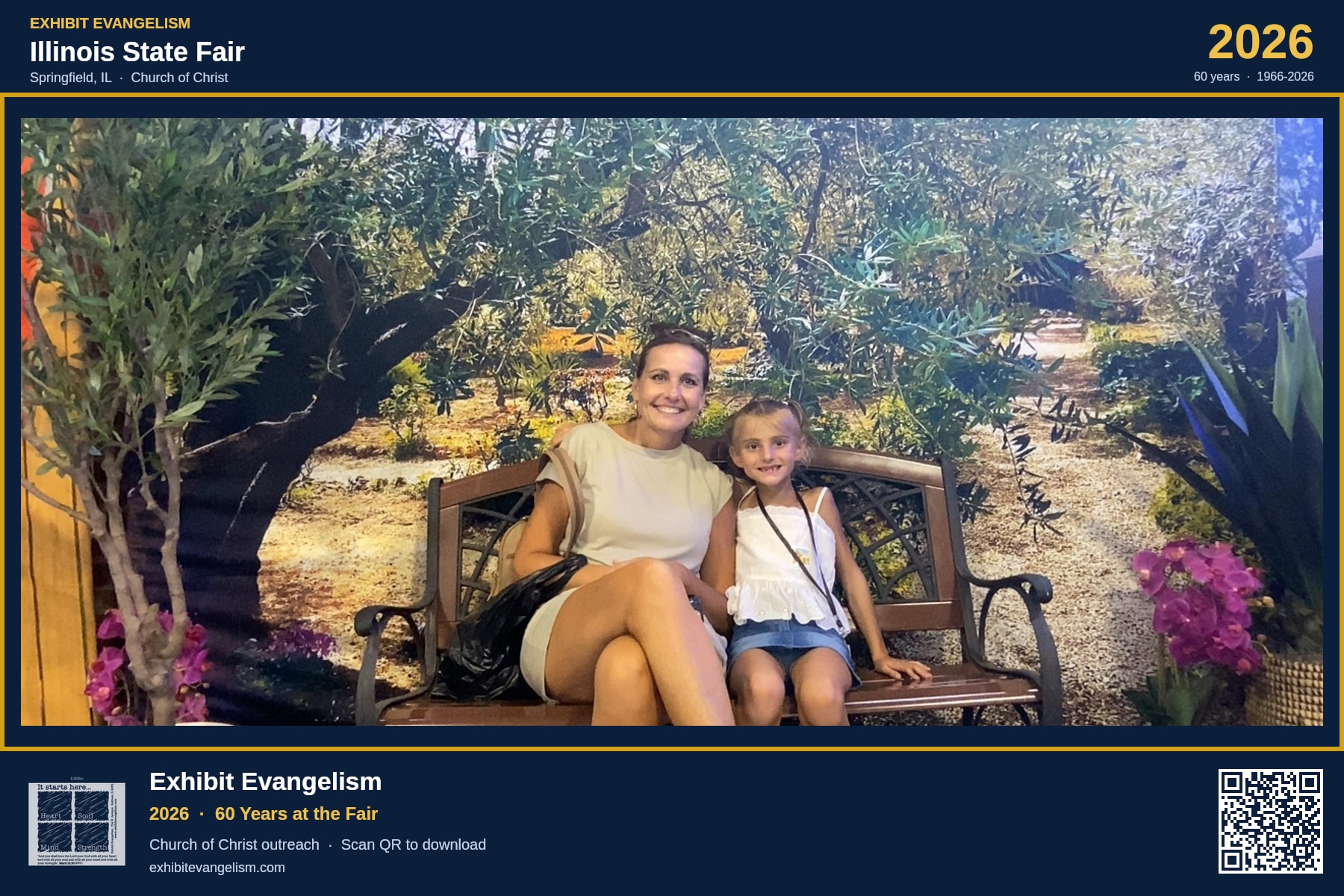 Exhibit Evangelism Photo Booth