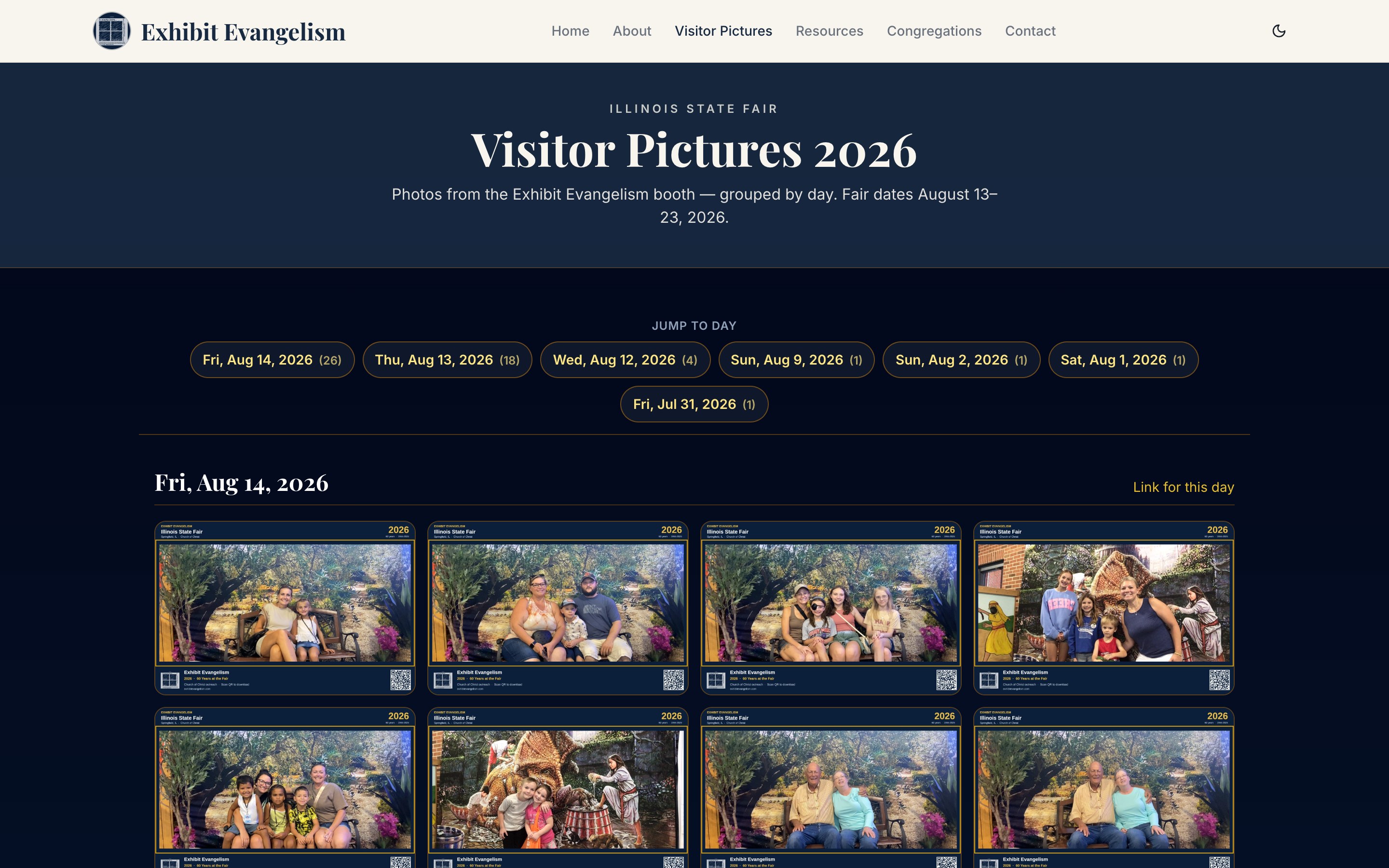 Visitor Pictures 2026 gallery feed