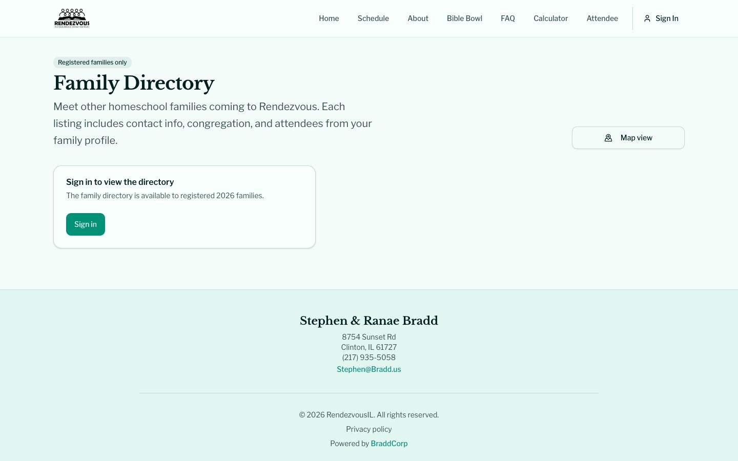 Family directory